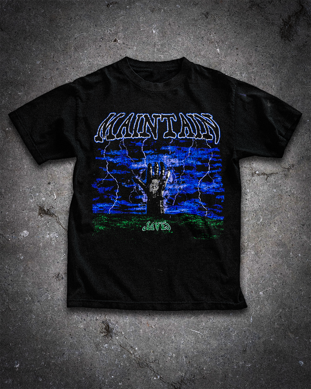 "from the grave" tee